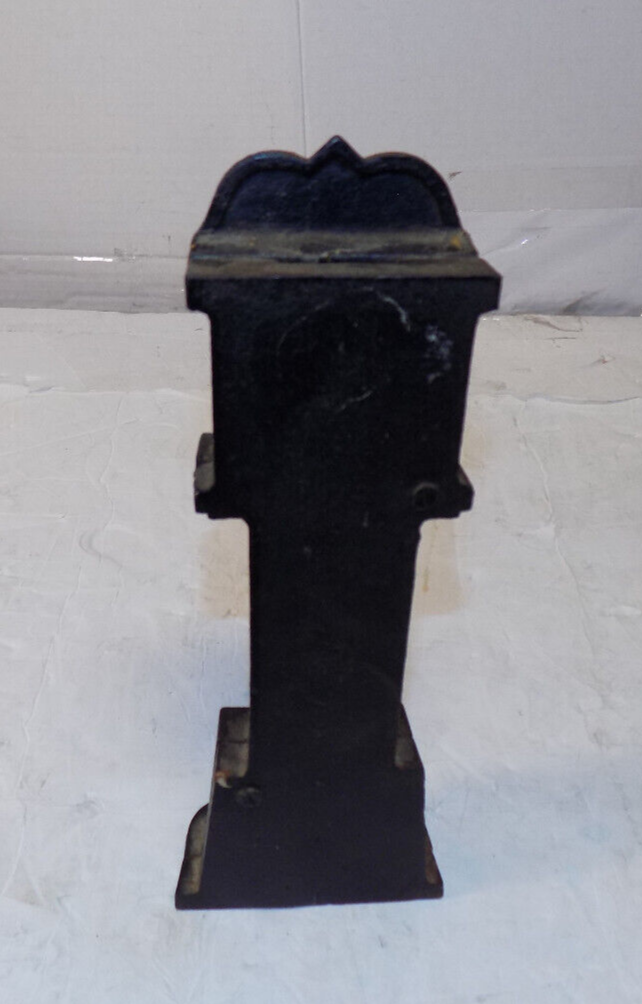 Cast Iron Coin Bank 9 Inch Grandfather Clock