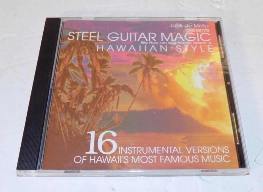 Steel Guitar Magic Hawaiian Style Instrumental Music CD Jack de Mello 1994
