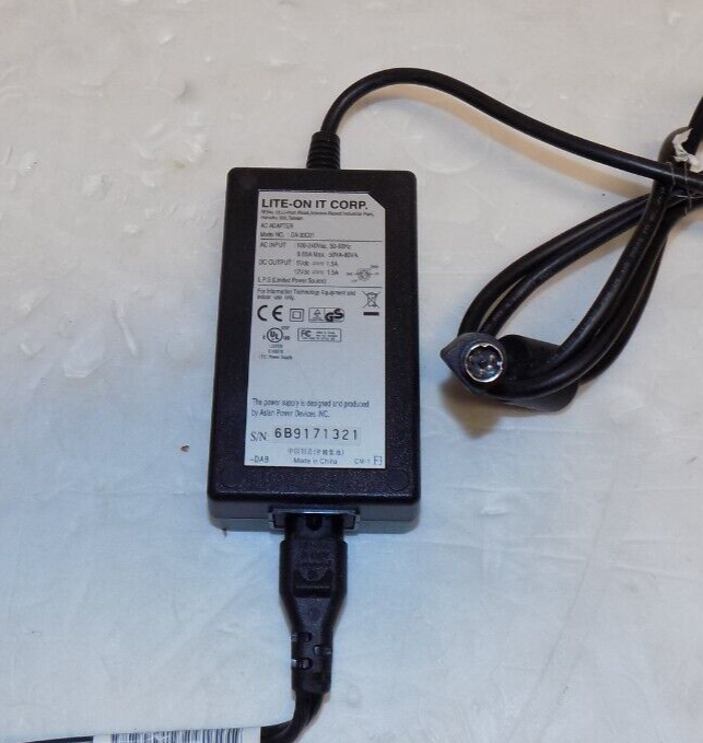 Lite-On DA-30C01 AC Power Supply12V Power Adapter