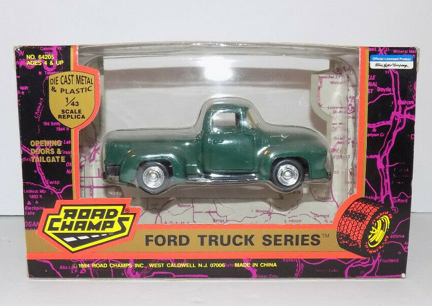 Road Champs Ford Truck Series 1956 Flareside 1:43 Diecast