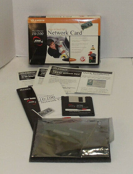 NIP Linksys NC100 Version 2.1 Ethernet 10/100 Network Card