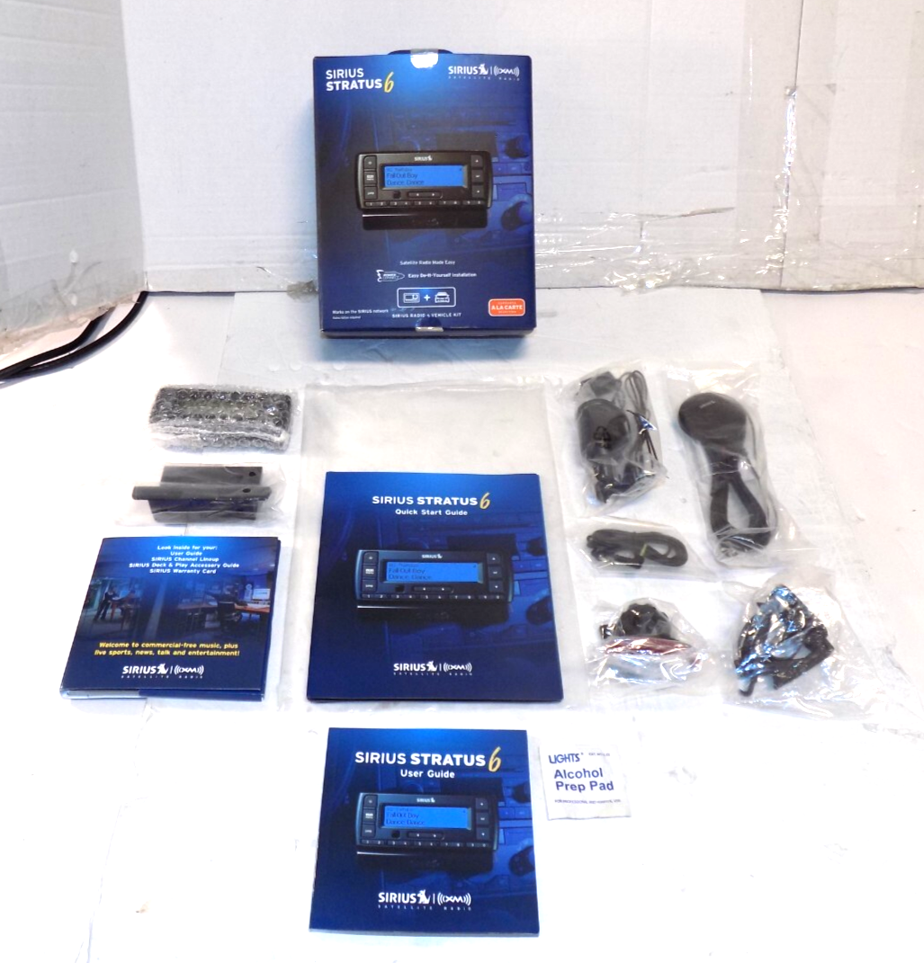 Sirius Stratus 6 SDSV6V1 Satellite Radio Receiver New