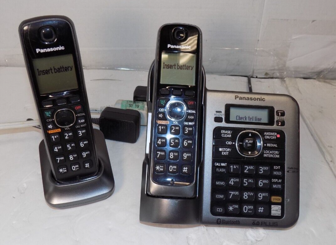 Panasonic KX-TG7641 6.0 PLUS Digital Cordless Answering System 2 Handsets