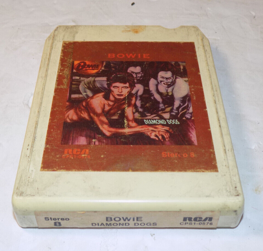 David Bowie Diamond Dogs 8 Track Tape RCA 1974 CPS1-0576