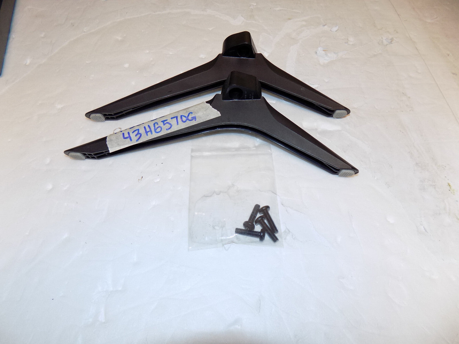 Hisense TV Stand Legs For Model 43H6570G With Mounting Screws