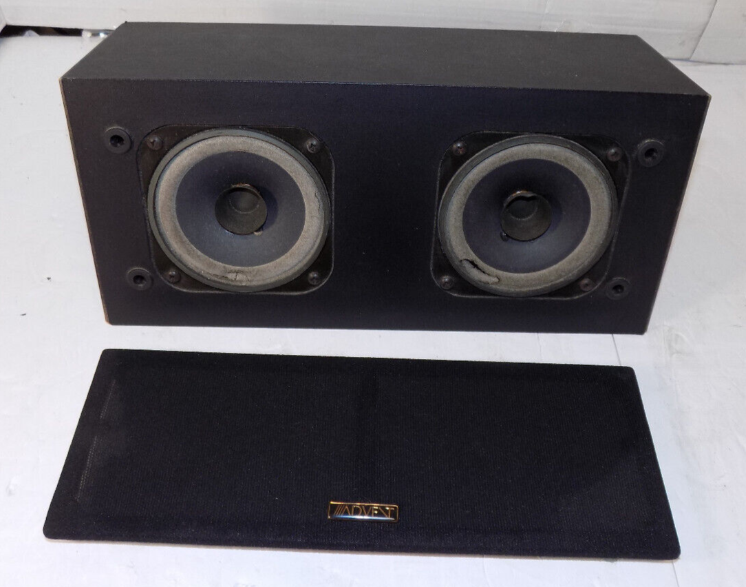 Advent Audio Focus Center Speaker For Home Audio System Need Refoam