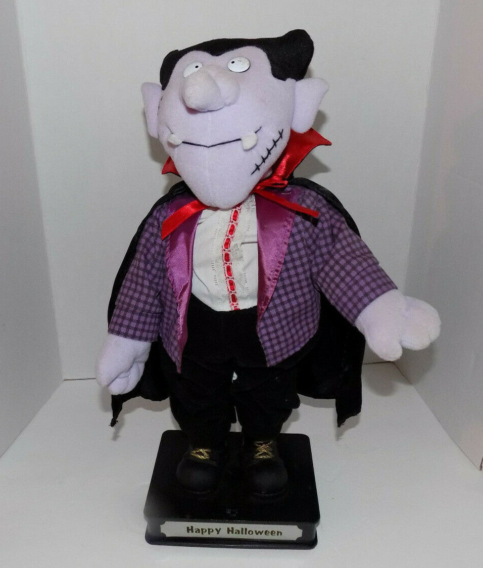 Halloween Animated Vampire Moves Sings Trick or Treat Blues 18" See Demo