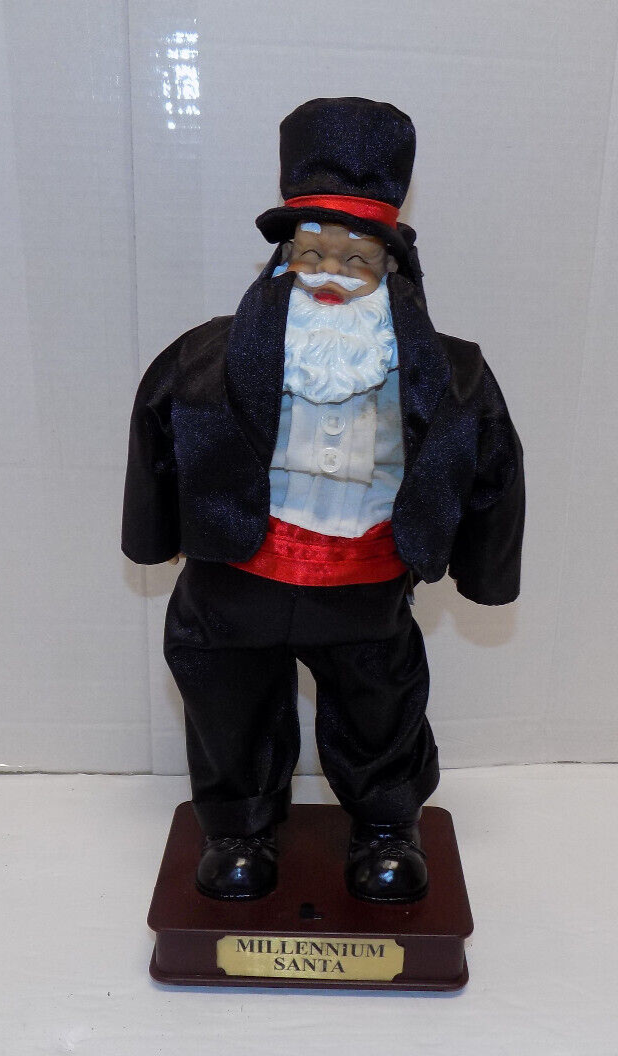 Animated Millennium Santa Claus Sings And Dances To Celebrate 2000 Trim A Home