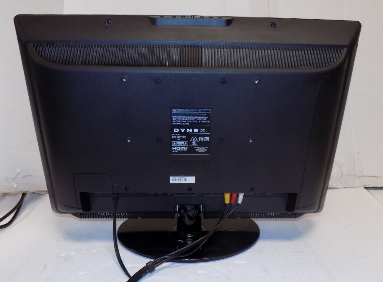 Dynex DX-24L200A12 24 inch LCD TV 1080P HDMI with Remote & PC Input