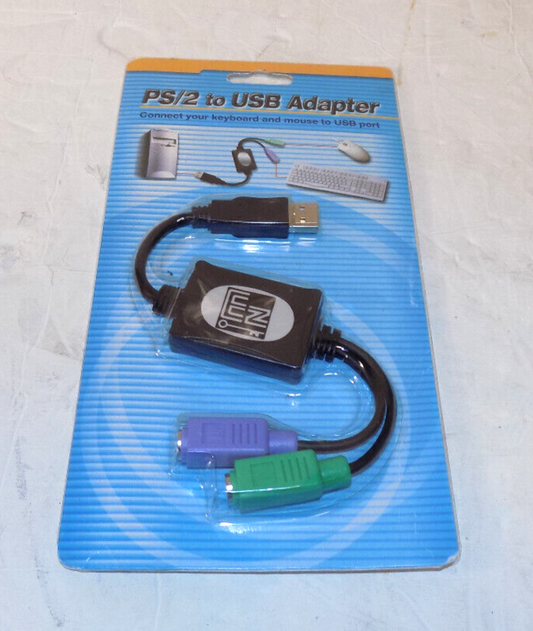 Netropa Co. PS/2 to USB Adapter Cable for Keyboards Mouse