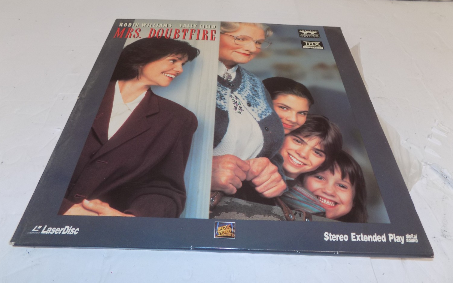 Mrs. Doubtfire LaserDisc Movie Widescreen Extended Edition 1993 Williams Field