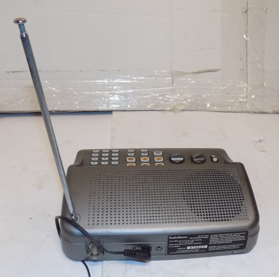 Radio Shack 20-405 PRO-405 Desktop NOAA Scanner Radio with Weather Alert