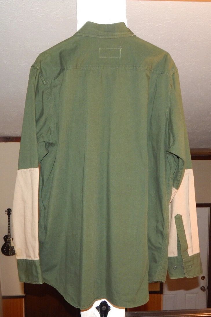 Vintage Master Sportsman Outdoor Button Up Long Sleeve Pocket Shirt Men's Large