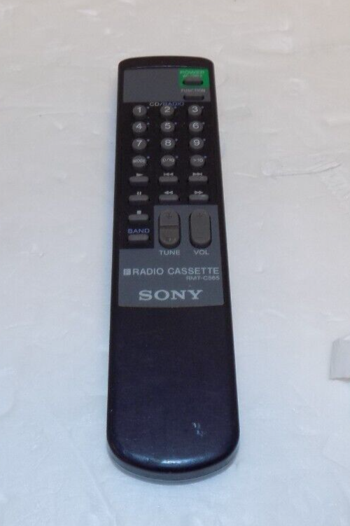 SONY RMT-C565 Radio Cassette Remote for CFD-560 CD Radio Cassette Player Tested
