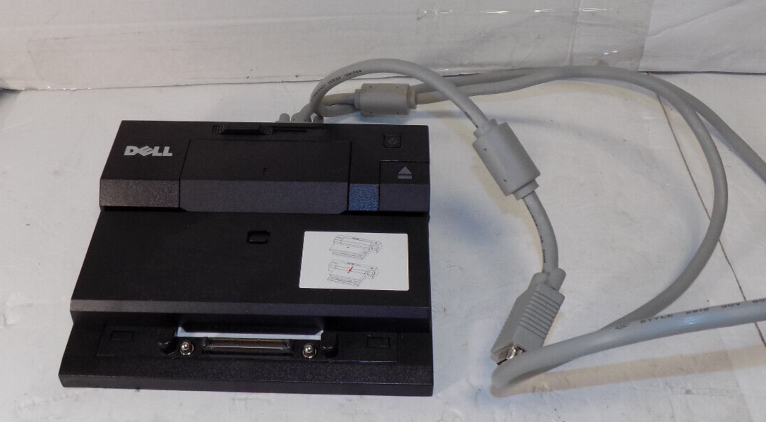 Dell E-Port II PRO3X Computer Docking Station USB for Latitude Laptop w/ Cable