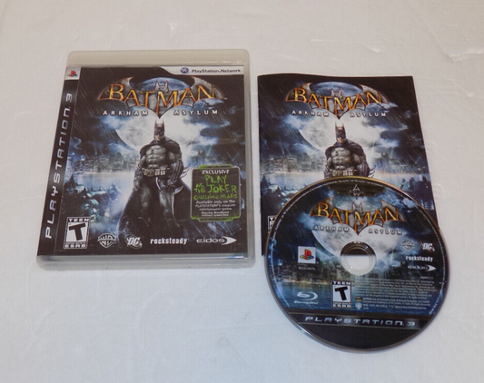 Playstation 3 PS3 Batman Arkham Asylum Complete