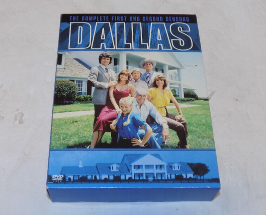 Dallas The Complete First and Second Seasons 1 & 2 DVD 5-Disc Box Set 2004