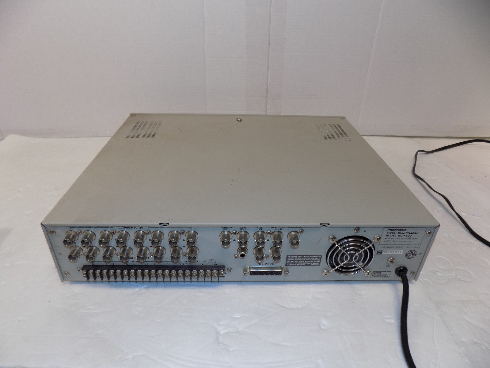 PANASONIC WJ-FS20 VIDEO MULTIPLEXER Power Tested