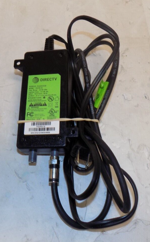 DIRECTV Model PI21R3-16 AC Adapter 12V 4.0A Power Supply Cord