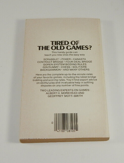 Play According to Hoyle Hoyle's Rules of the Games Paperback 1983