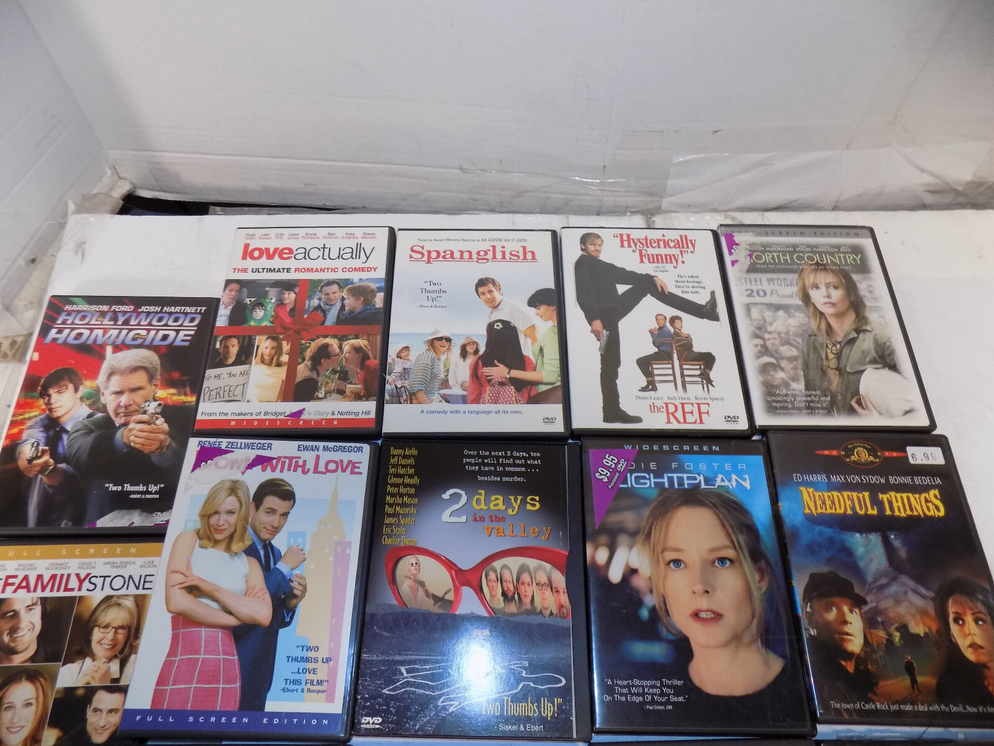 Lot of (14) DVD Movies - Mixed Genres - preowned
