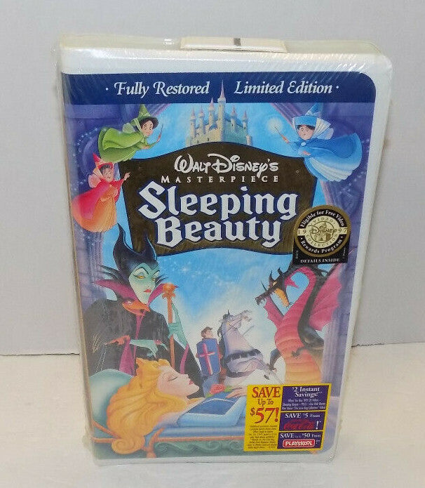 Walt Disney's Masterpiece Sleeping Beauty VHS Tape New Sealed