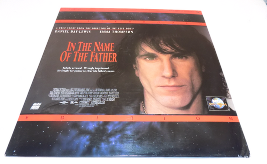 In the Name of the Father Laserdisc LD Daniel Day-Lewis Emma Thompson Letterbox