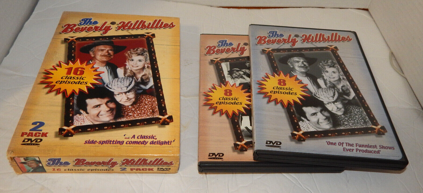 The Beverly Hillbillies DVD Set 2 Discs 16 Episodes