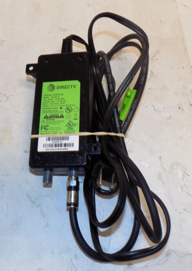 DIRECTV Model PI21R3-16 AC Adapter 12V 4.0A Power Supply Cord