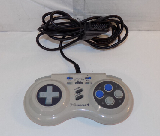 Vintage InterAct PC ProPad 4 Game Controller Gamepad Computer SV-231
