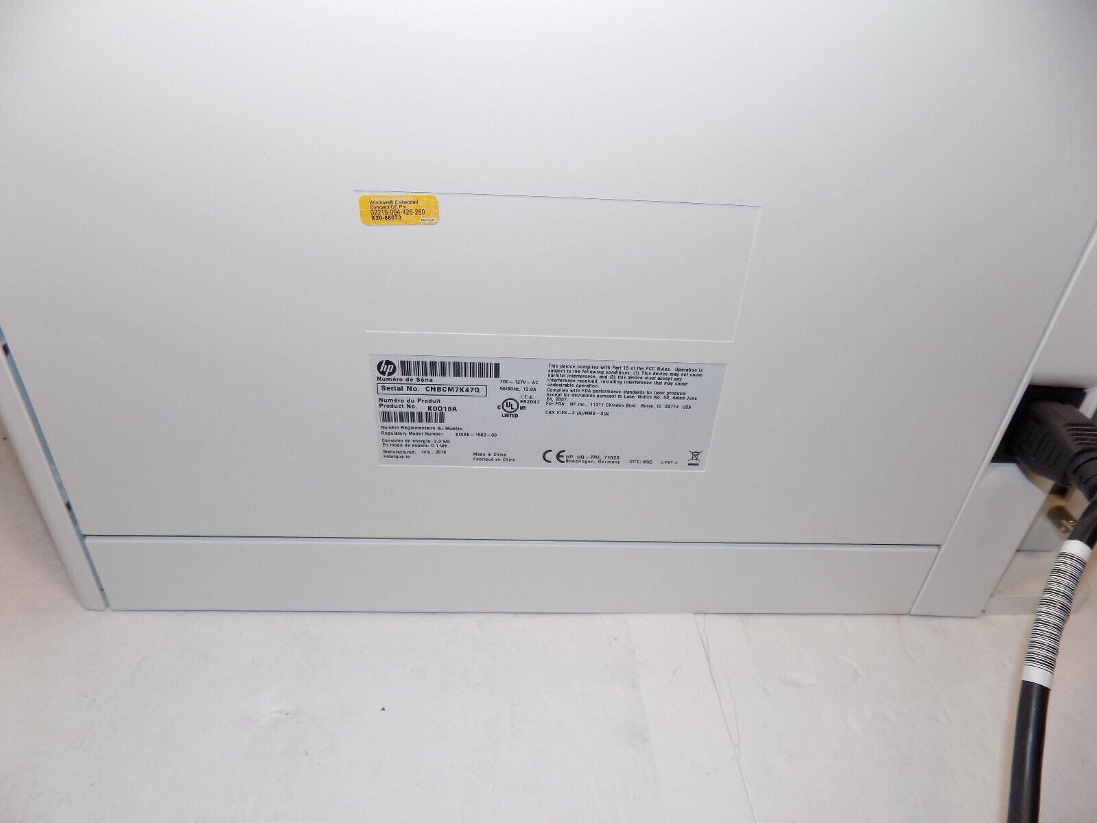 HP LaserJet M608 Enterprise Printer Monochrome 951 Page Count
