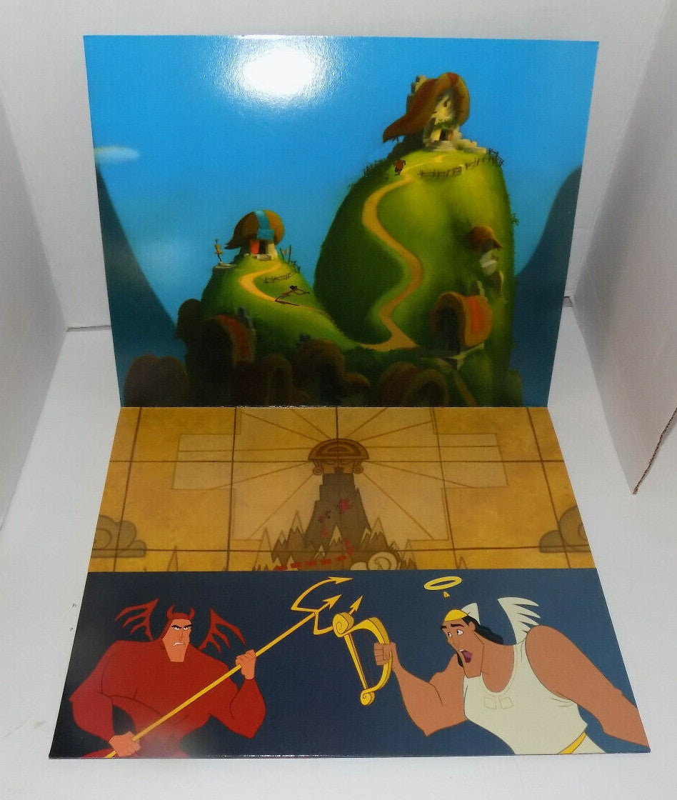 Disney's The Emperor's New Groove Exclusive Lithograph Portfolio Set Of Four 