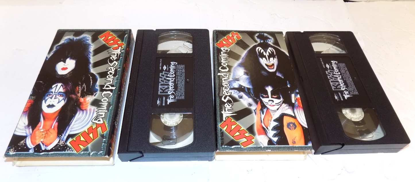 KISS The Second Coming VHS 1998 2-Tape Set