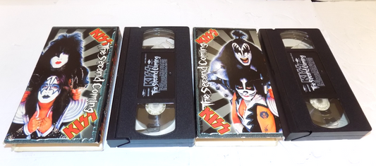 KISS The Second Coming VHS 1998 2-Tape Set