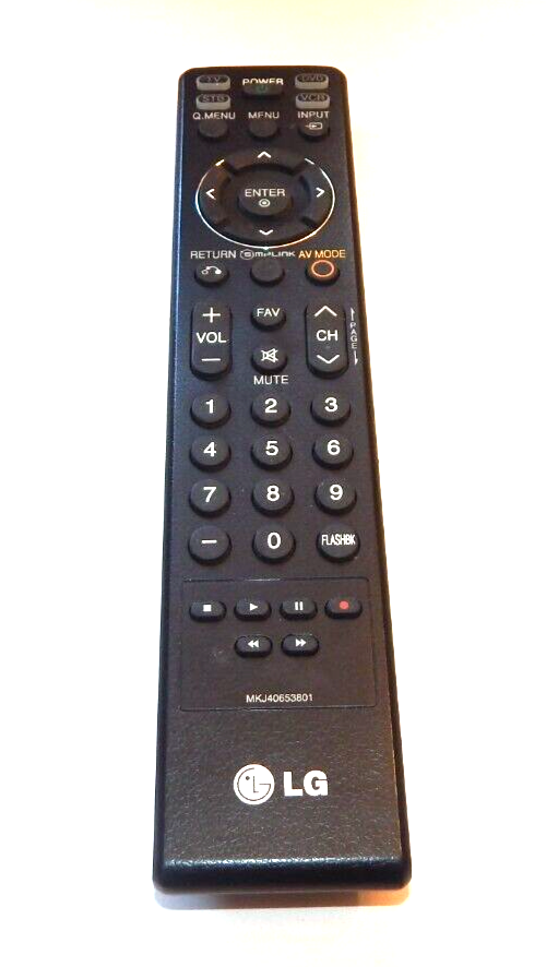 LG MKJ40653801 TV Remote 42LG30 32LG30UD 37LG50 42LG30UD 52LG70UG IR Tested