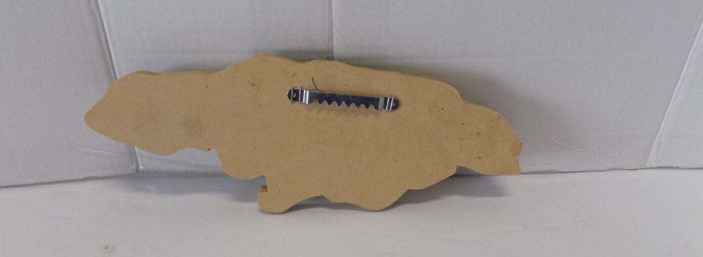 Bob Marley Jamaica Reggae Wooden Wall Mount Key Holder 3 Hooks 11 inches