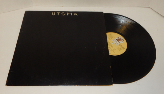 UTOPIA Oblivion LP Vinyl Record Embossed Cover 1983 Utopia Passport Records
