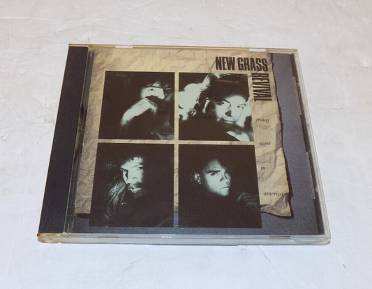 New Grass Revival CD Friday Night in America 1989 Capitol Records