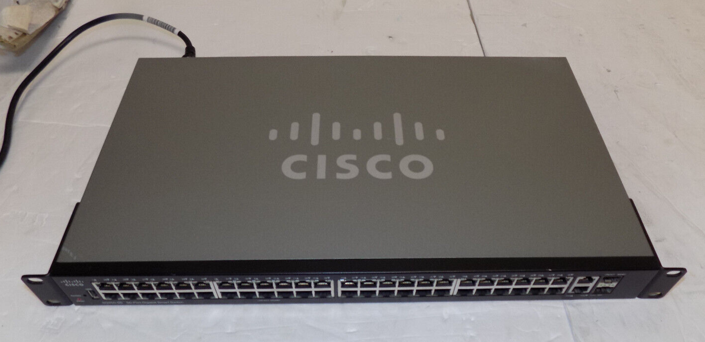 Cisco 50-Port Gigabit Smart Switch Model SG250-50