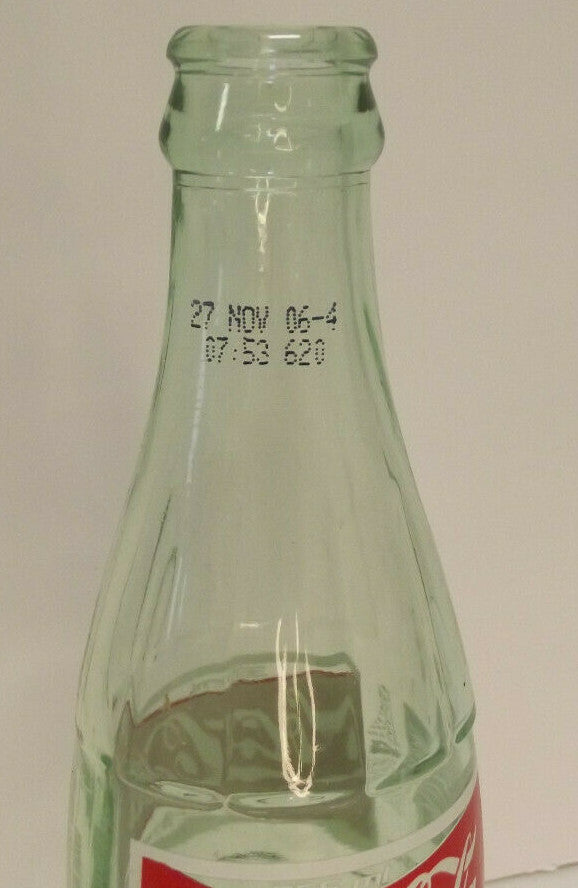 Vintage Coca-Cola Bottle Refresco Mexico 355 ml Glass Bottle 
