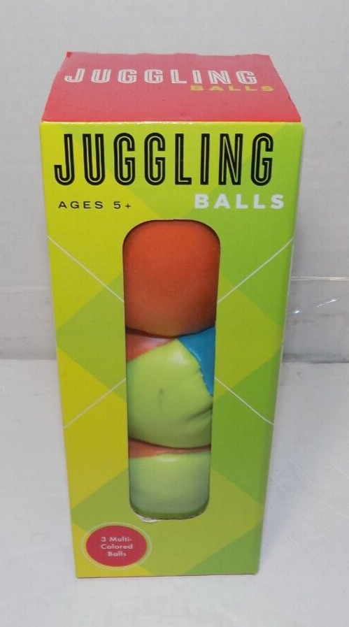 Set of 3 Juggling Balls Perfect for Beginners Light Weight