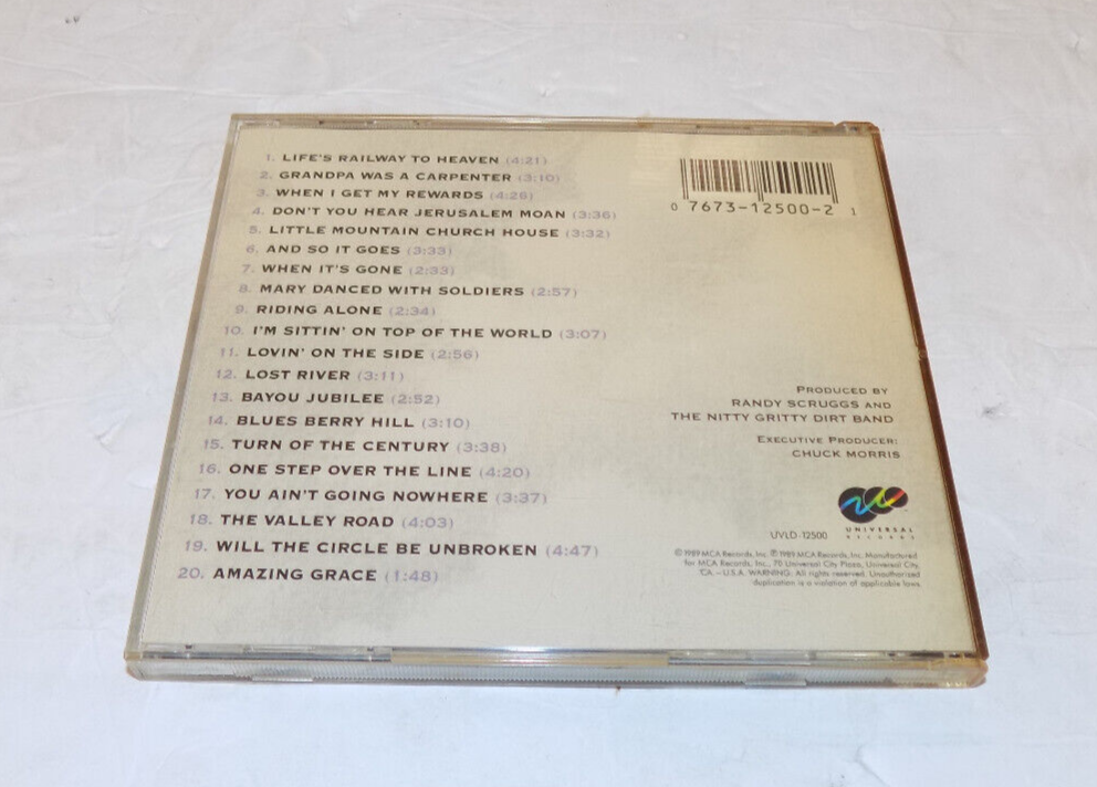 The Nitty Gritty Dirt Band Will The Circle Be Unbroken Volume 2 CD