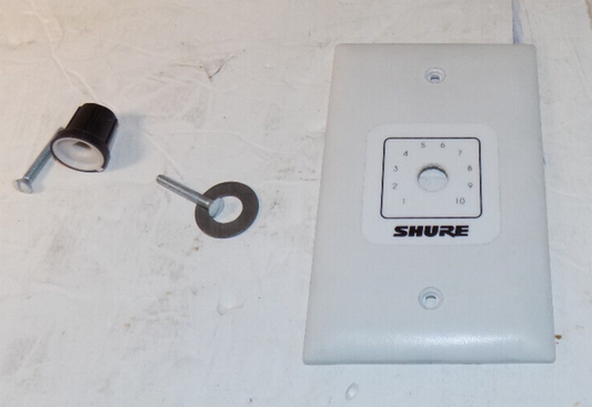 Shure Dial Switch Cover Plate For Remote Scene Control DRF1 DRS-10