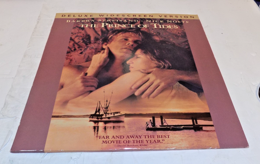 The Prince of Tides LaserDisc LD Deluxe Widescreen Movie Streisand Nolte