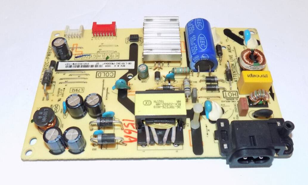 TCL 32S301 Power Supply 40-L7912C-PWB1CG 08-L7913AC-PW200AA