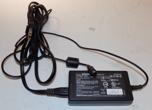 Genuine Epson Model A221B A/C Adapter For Perfection 4490 Printer Scanner