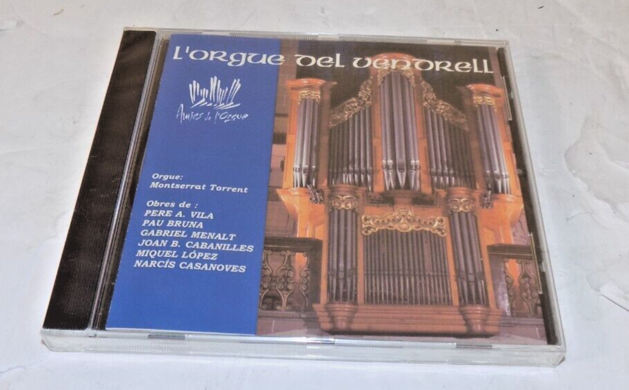 L'Orgue Del Vendrell Montserrat Torrent CD 1995 PD I80.1050 Sealed