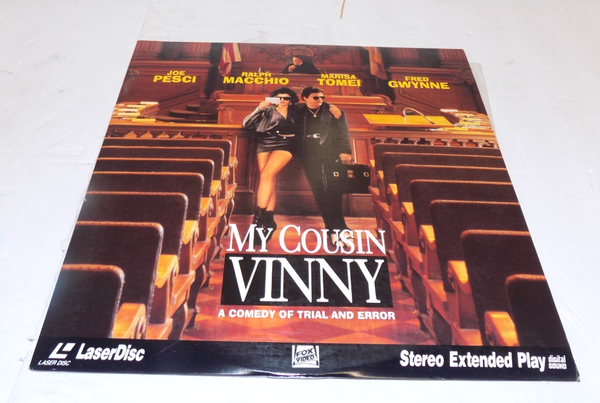 My Cousin Vinny Laserdisc Extended Play Joe Pesci Ralph Macchio Marisa Tomei