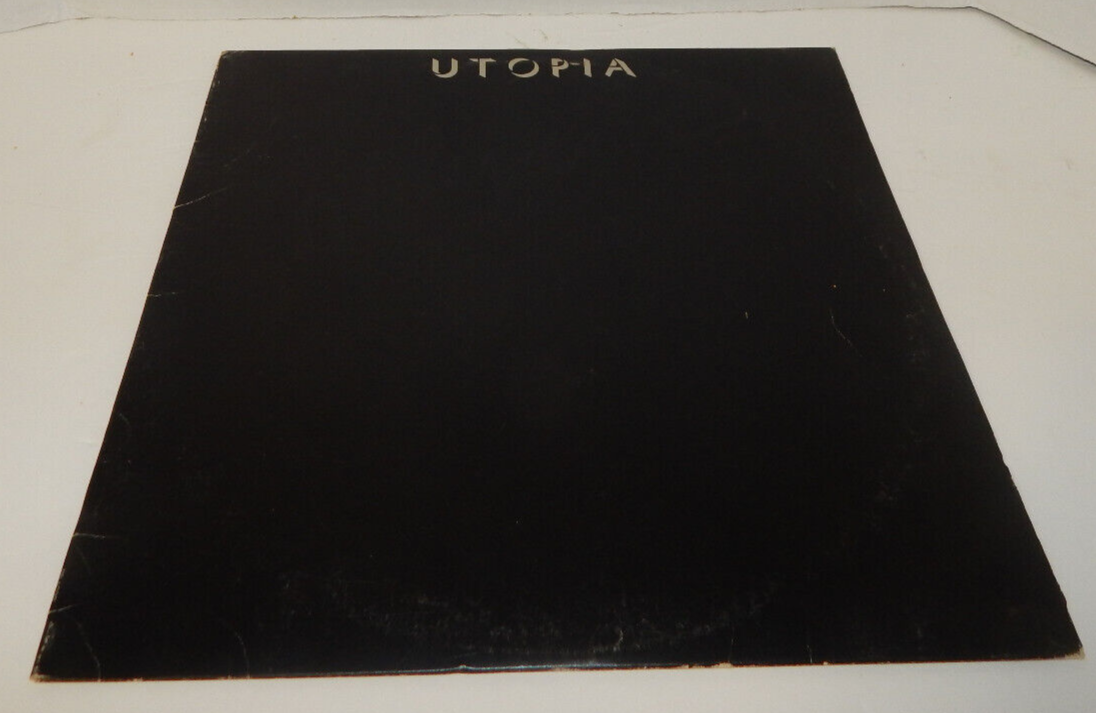 UTOPIA Oblivion LP Vinyl Record Embossed Cover 1983 Utopia Passport Records