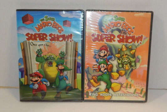 2 New Super Mario Bros DVD Super Show Once Upon A Koopa / King Koopa Katastrophe